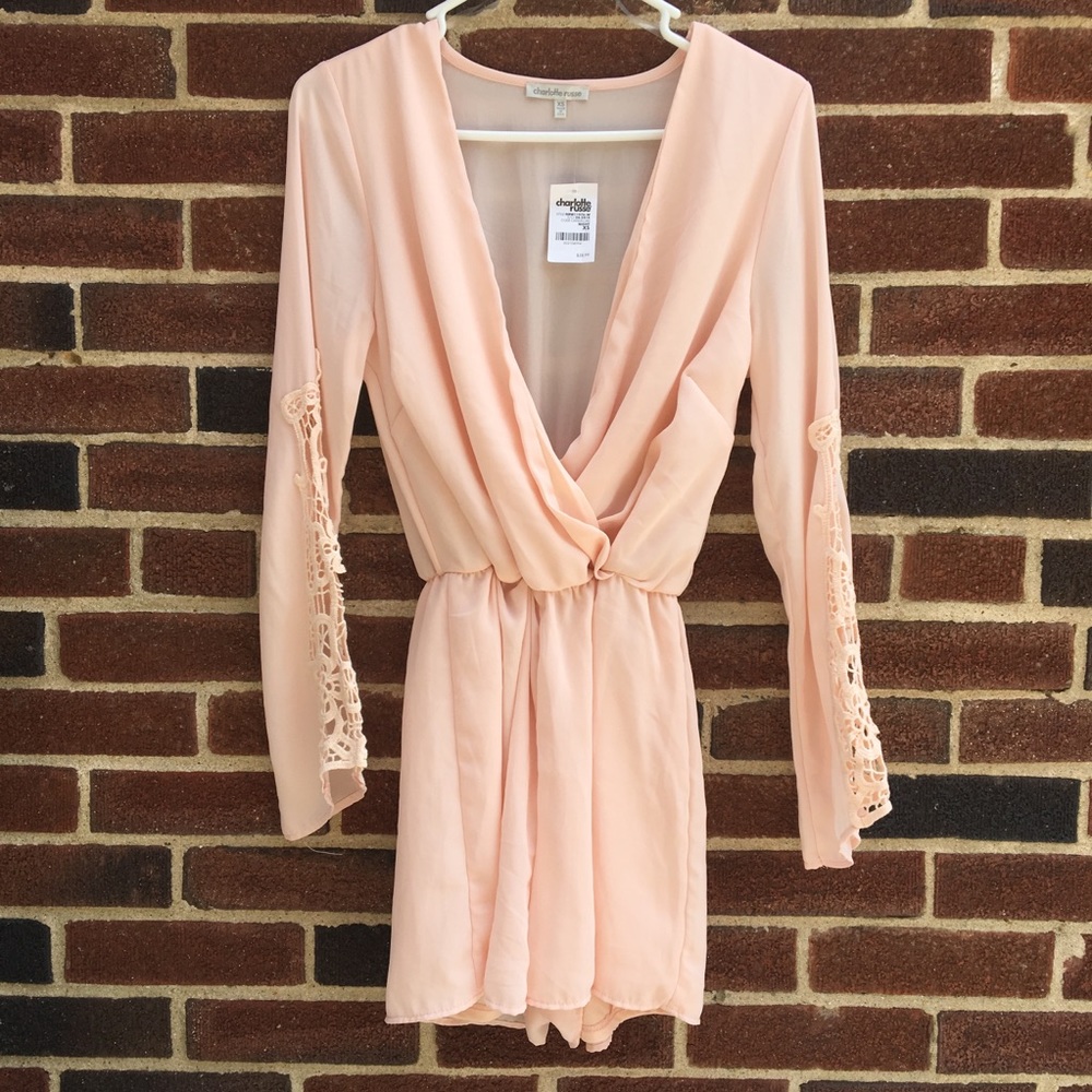Peach Romper